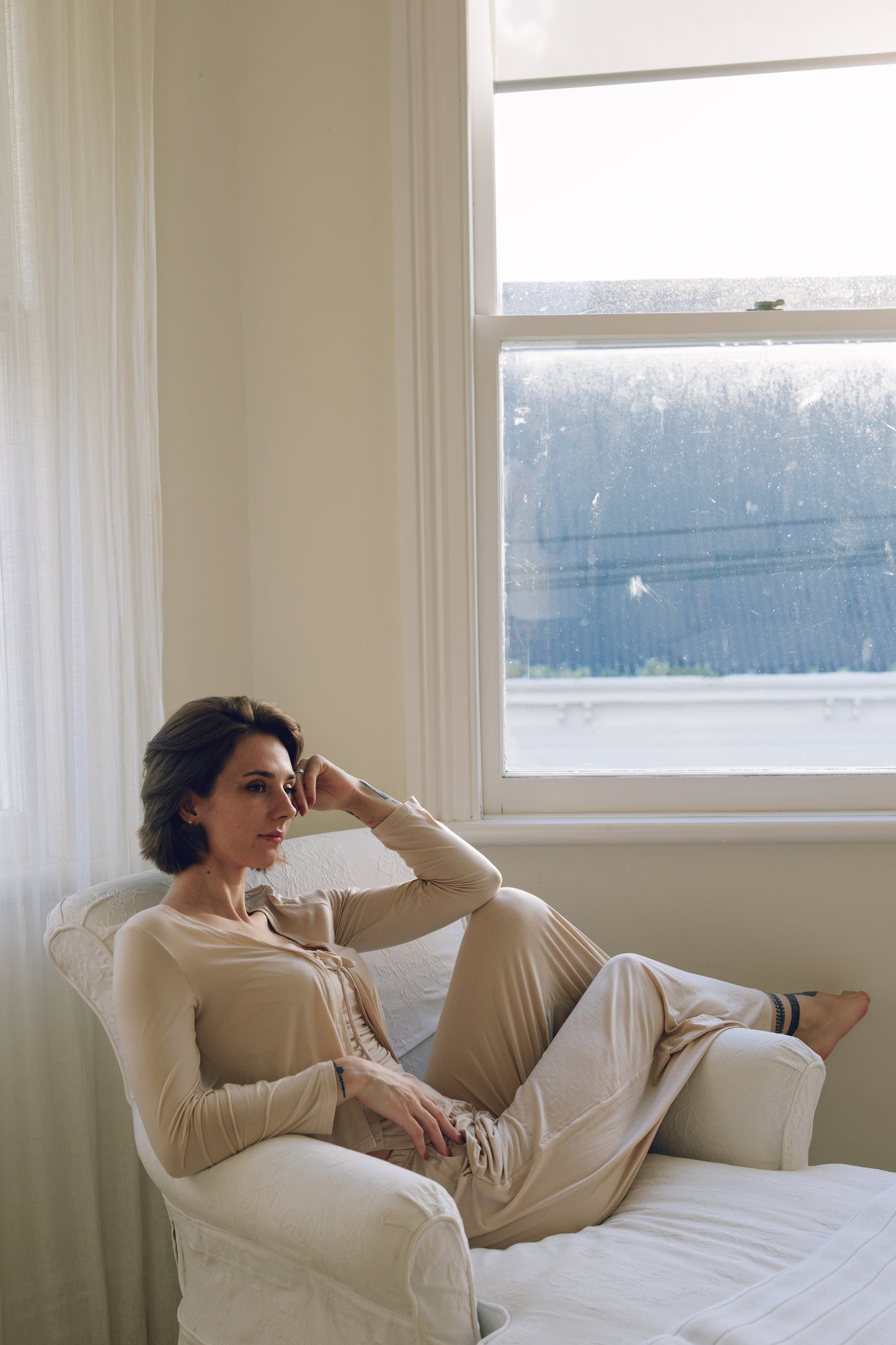 Modal Lounge Set – Almond & Cloud Grey