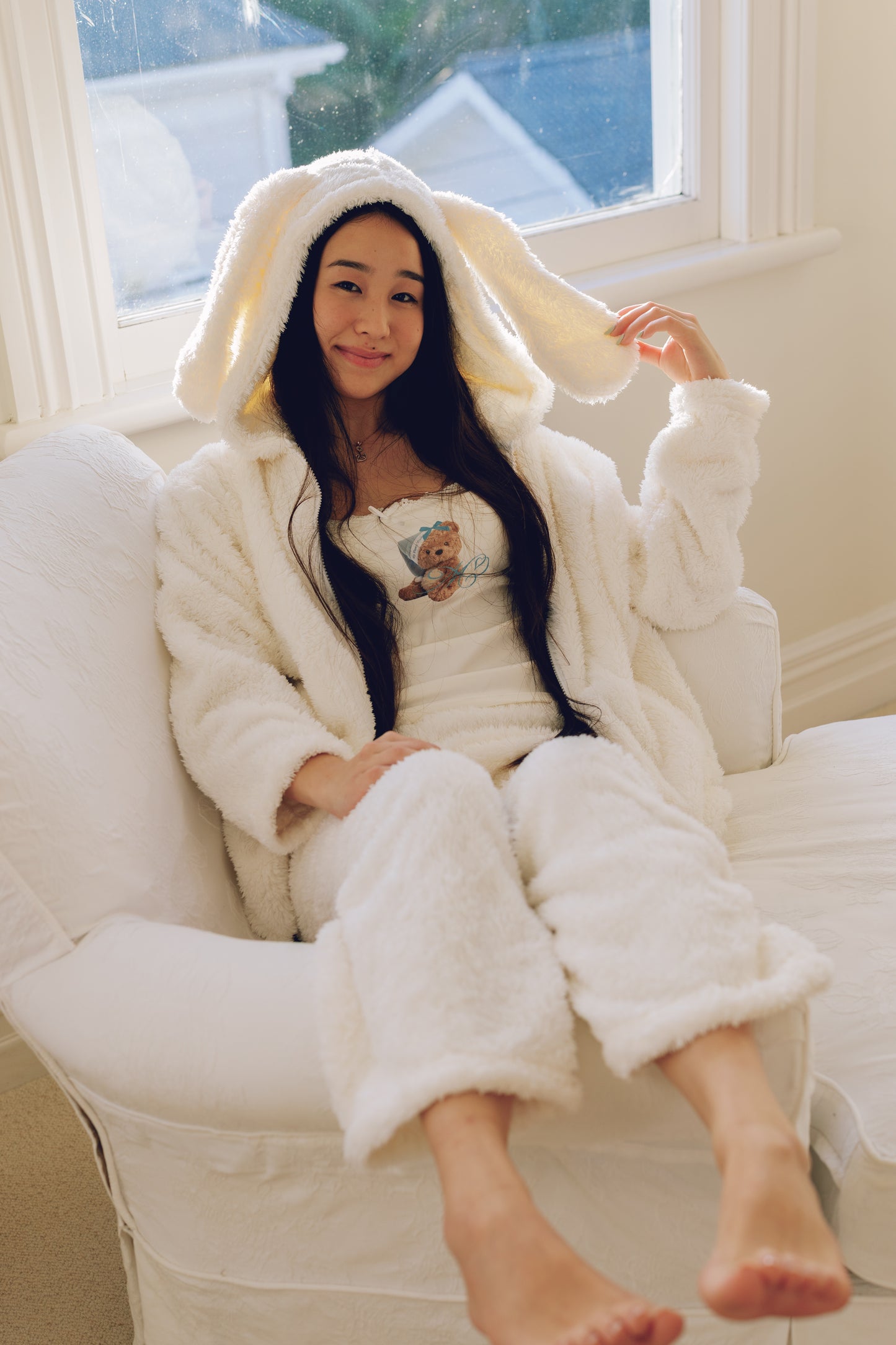 Bunnyhood Fleece Loungewear Set